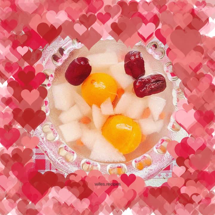 Kumquat and snow pear soup