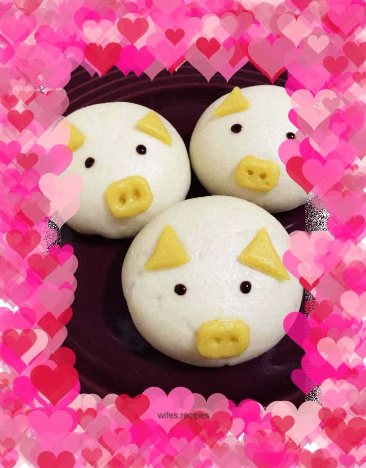 Piglet Bean Paste Bun