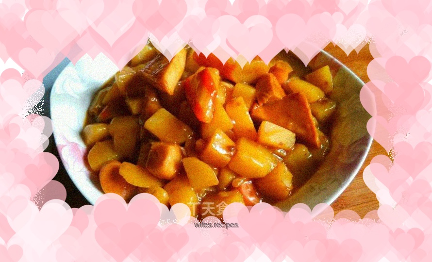 Curry Meatballs and Potatoes