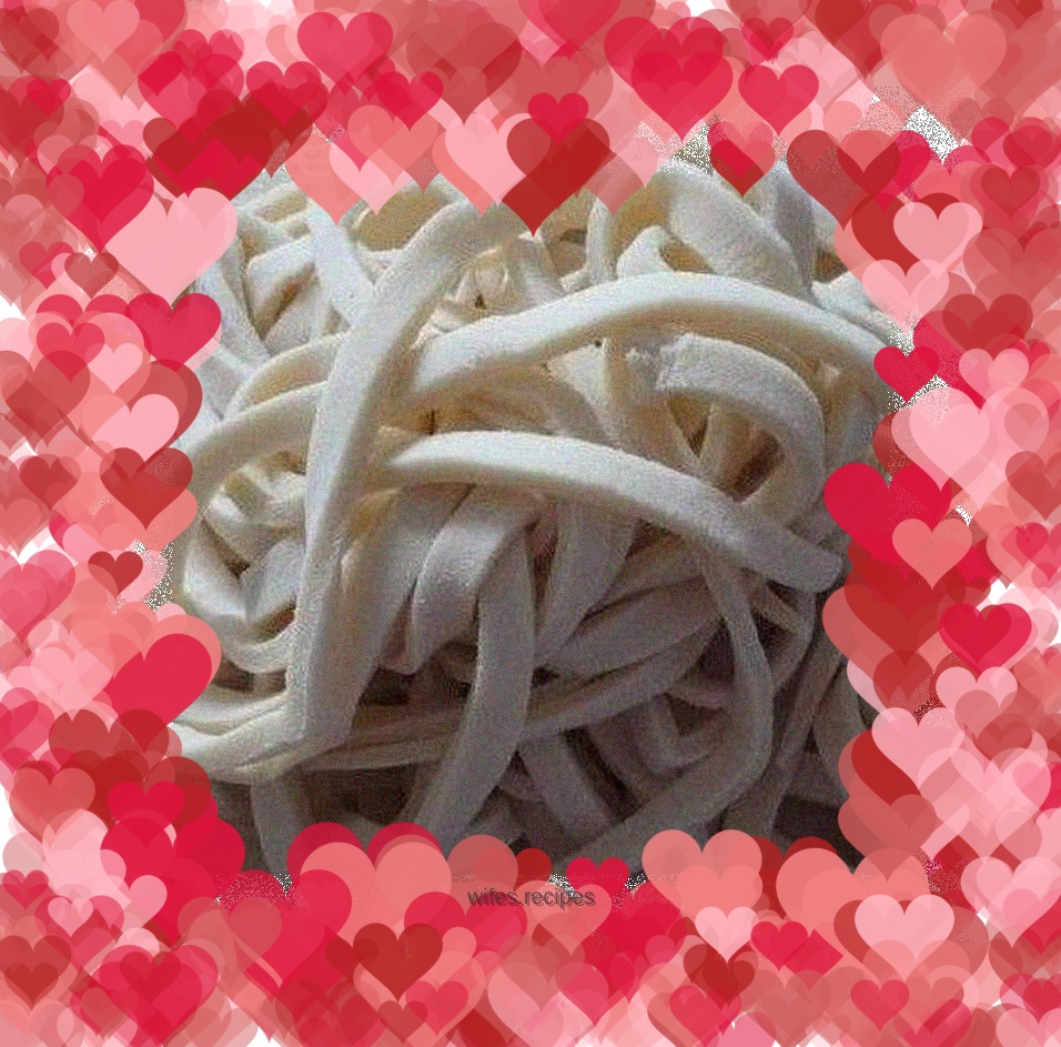 Egg hand-made noodles