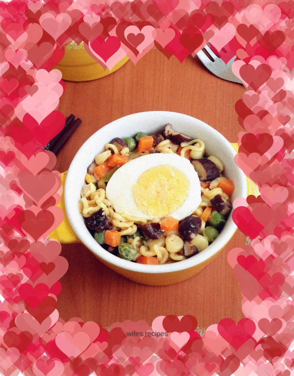 Soy milk instant noodles