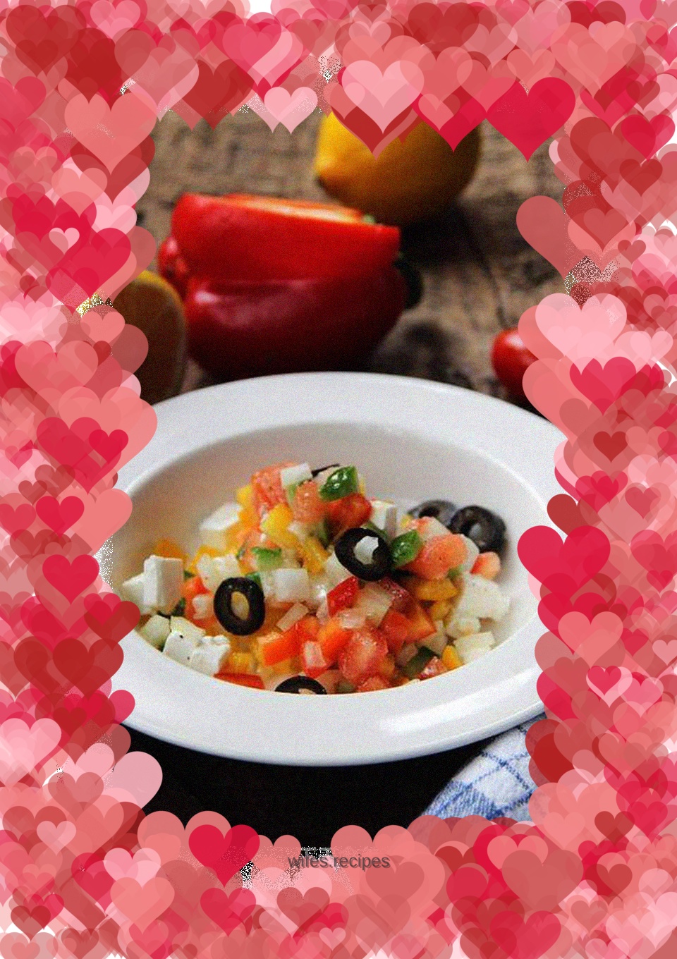 Mediterranean style---Greek salad