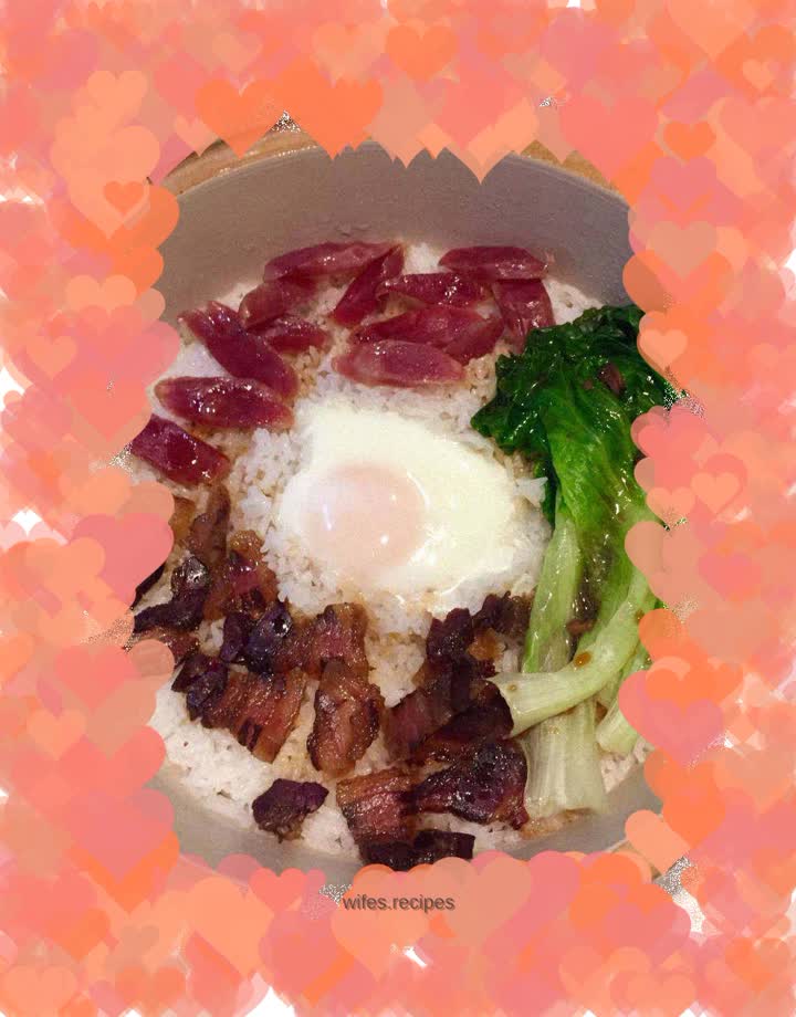 Double wax claypot rice