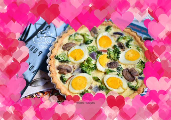 Broccoli and Bacon Pie