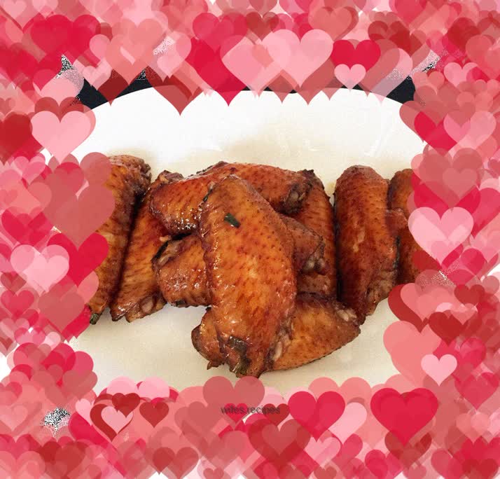 Grilled chicken wings