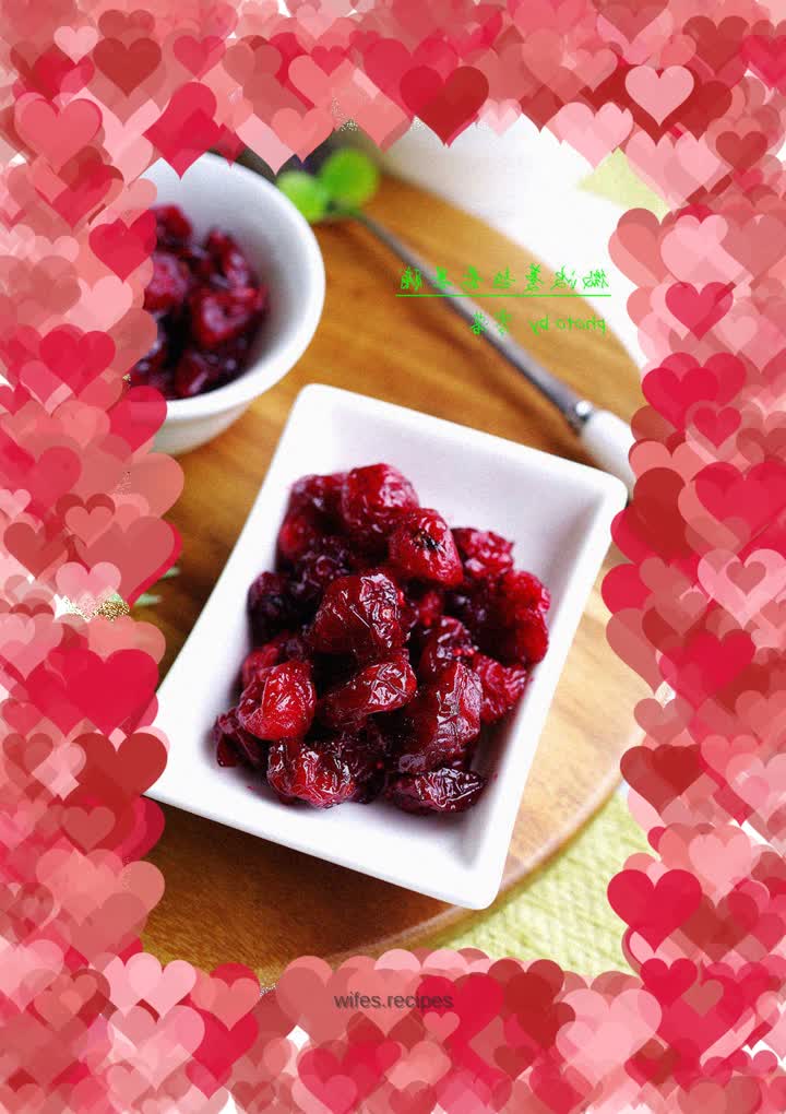 【Beauty and anti-aging】Microwave cranberry preserves