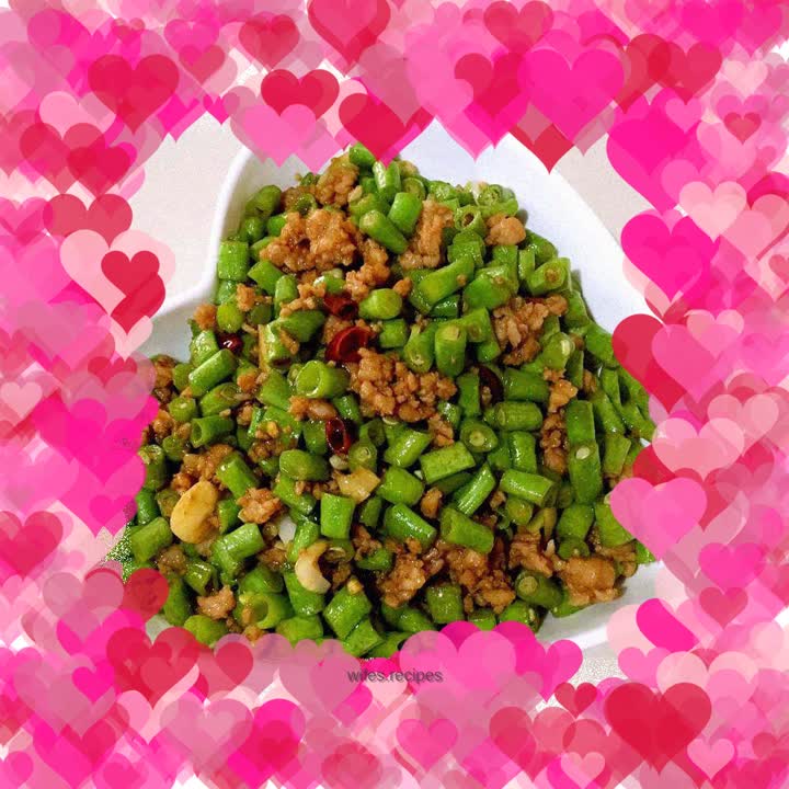 Minced Pork and Beans (with rice)