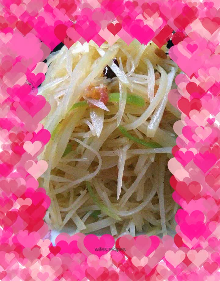 Cold Shredded Potatoes