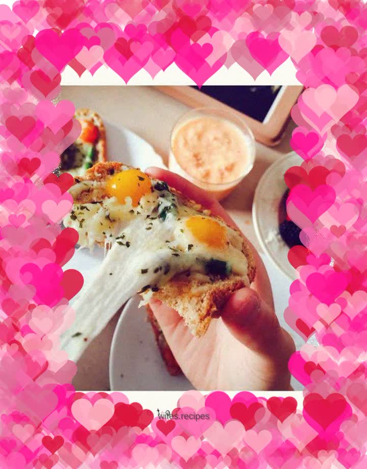 Asparagus Cheese Toast Pizza