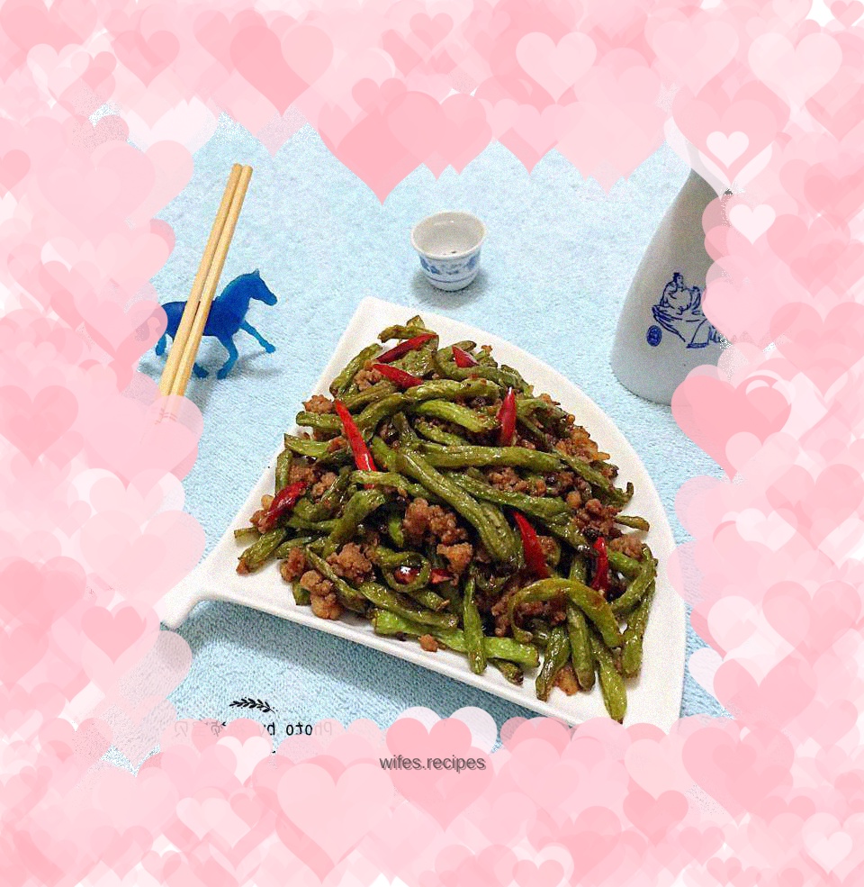 Stir-fried green beans