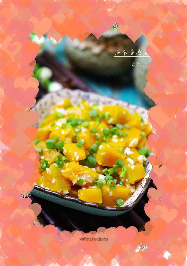 【Sichuan】Microwave Garlic Pumpkin