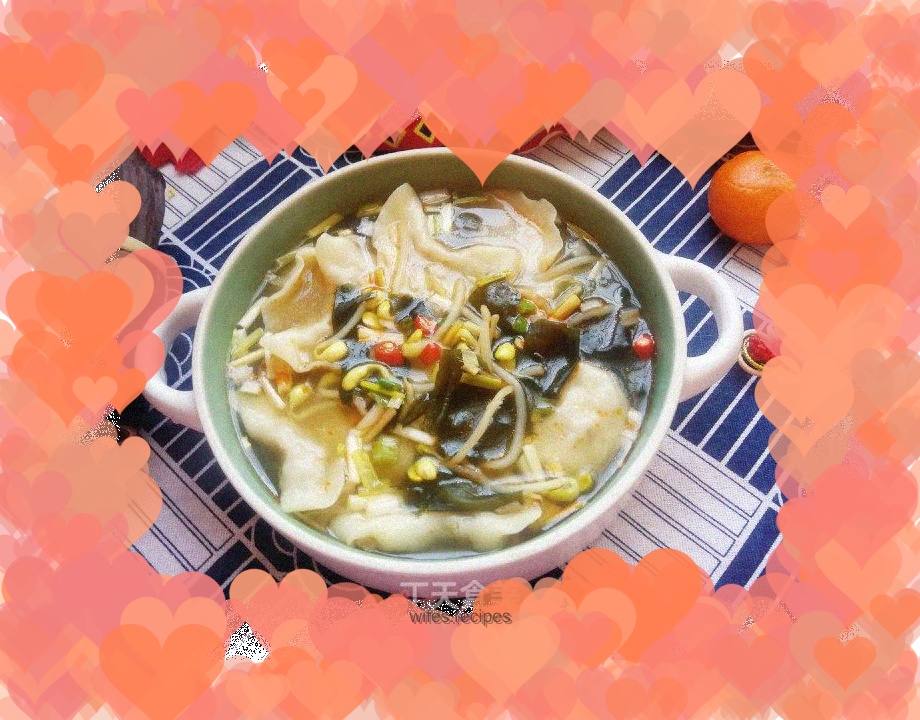 Spicy Sophora Sophora Dumplings with Kelp Buds