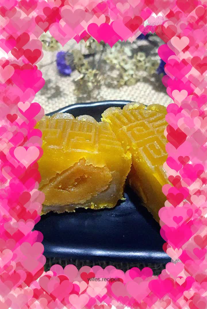 Peach Mountain Skin Mooncake