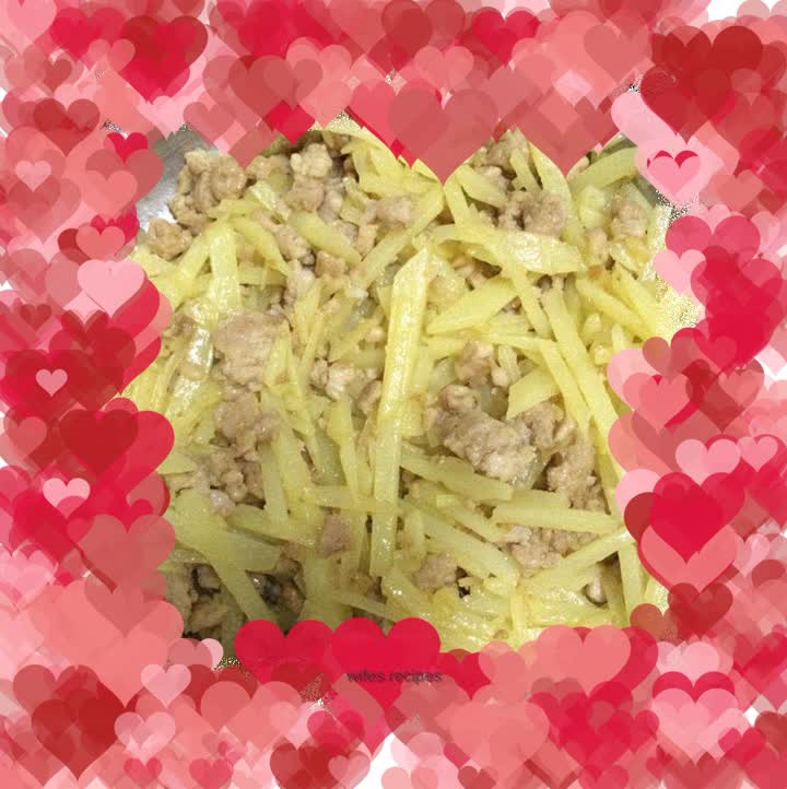 Shredded Pork and Potatoes