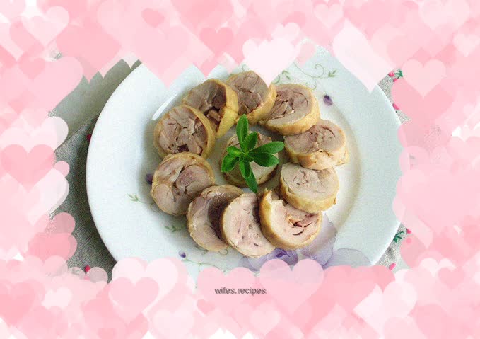 Braised Chicken Roll