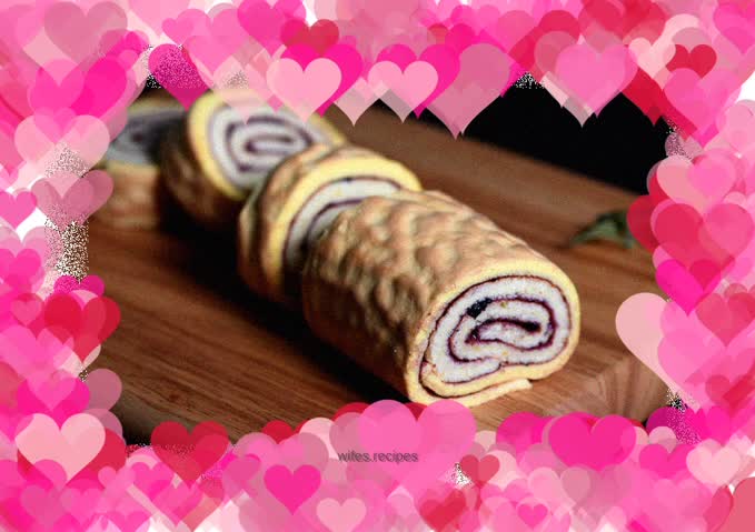 Tiger skin cake roll