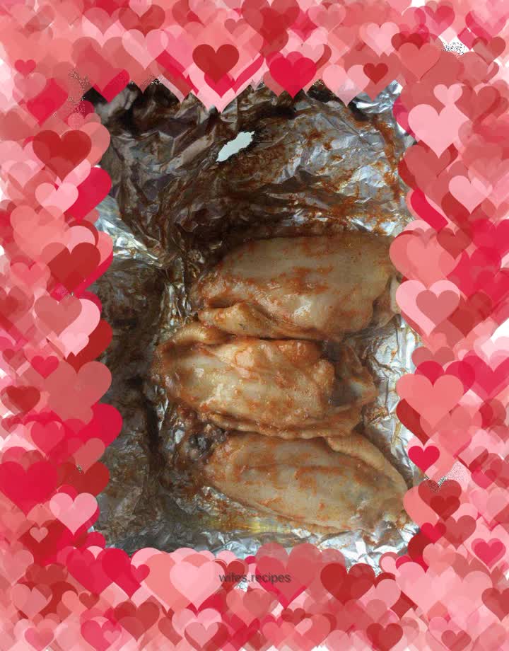 Bread machine used as oven series Orleans chicken wings