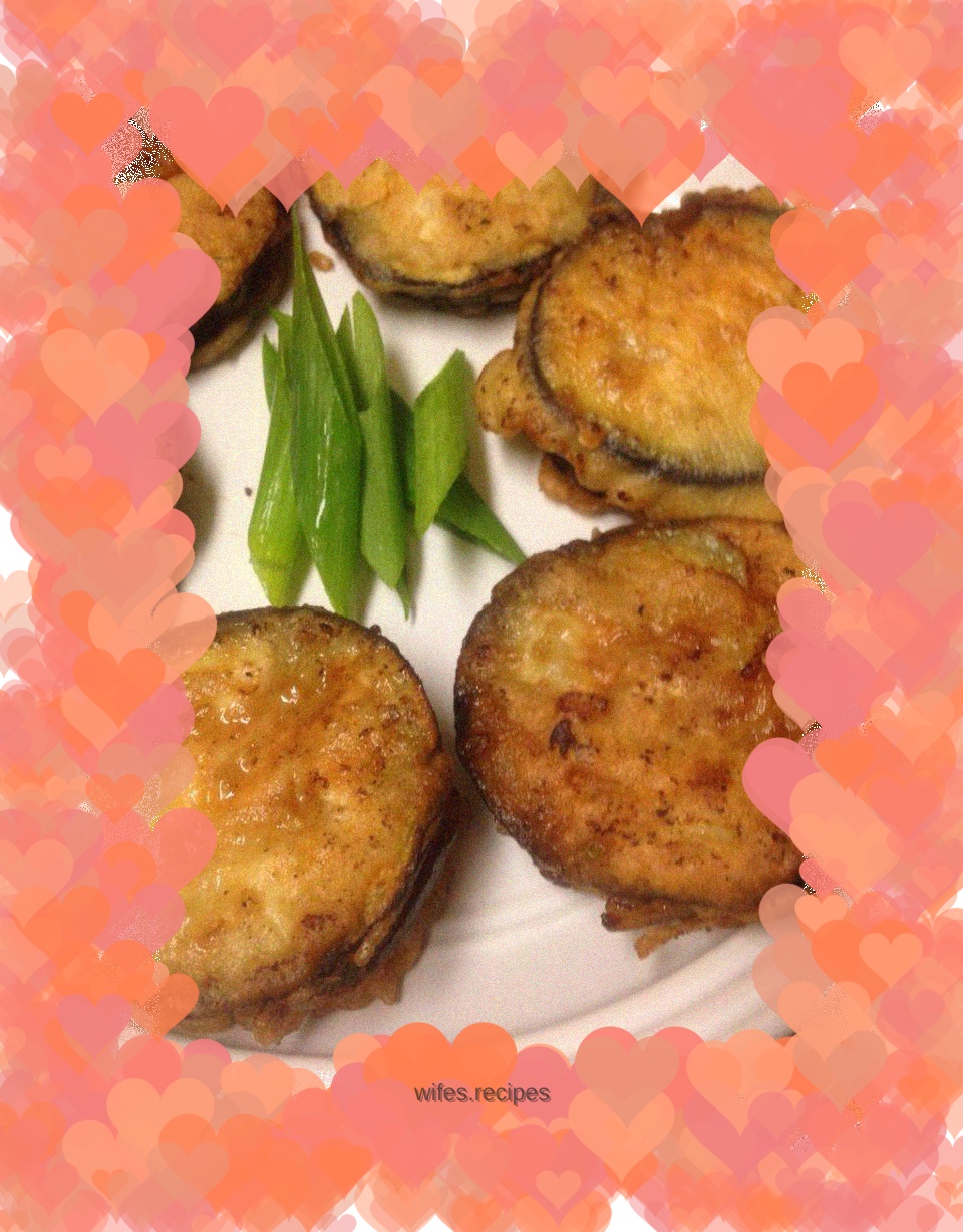 Pan-fried eggplant box