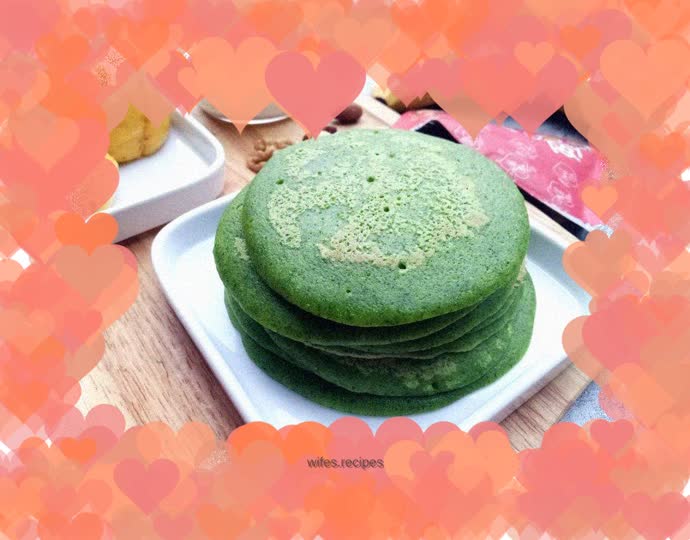 Spinach Egg Pancake