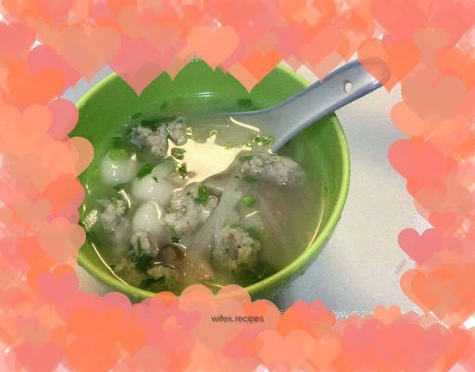 Salty glutinous rice balls