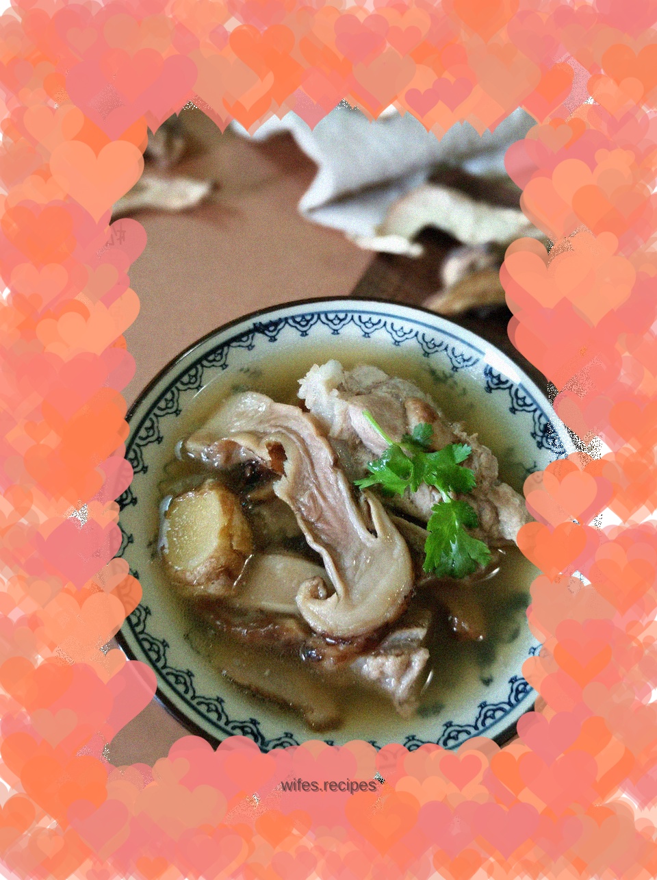 Matsutake dragon bone soup
