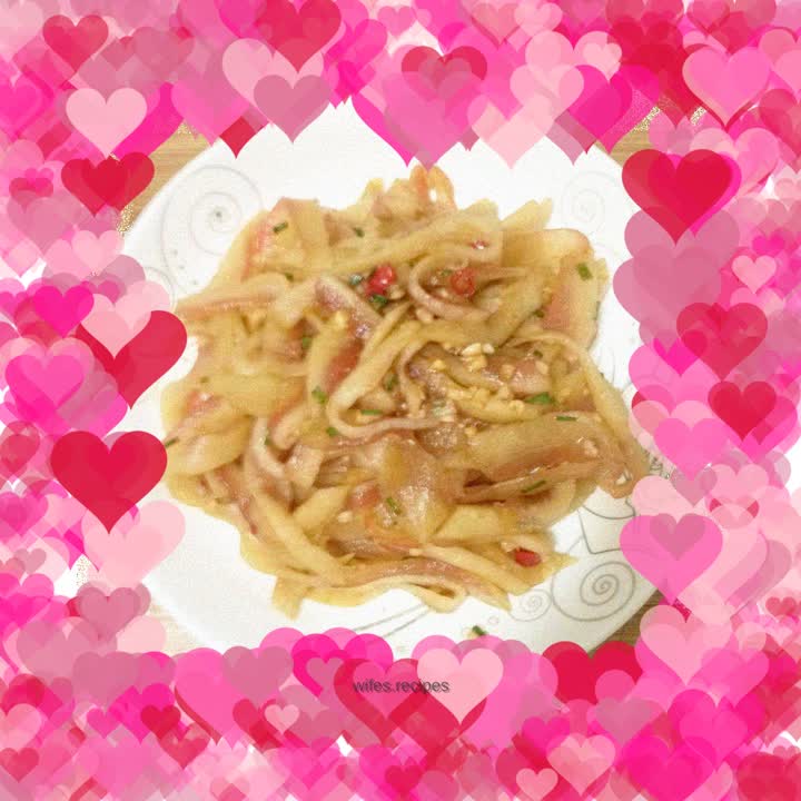 Cold watermelon rind