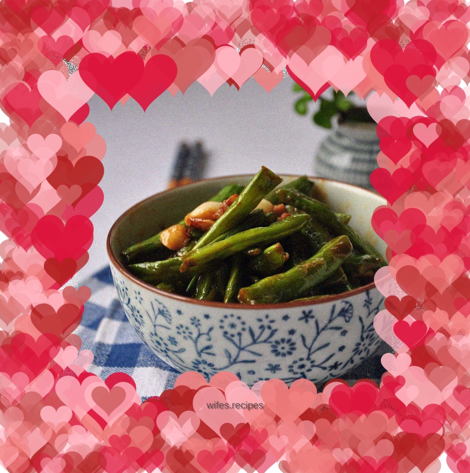 Stir-fried green beans