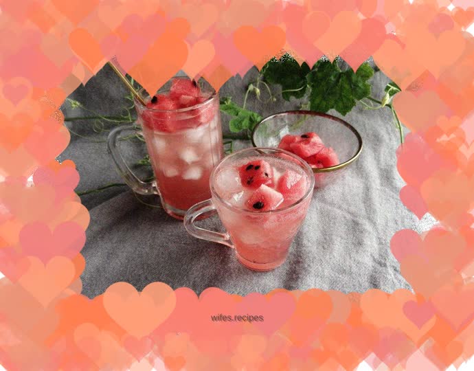 Watermelon sparkling water