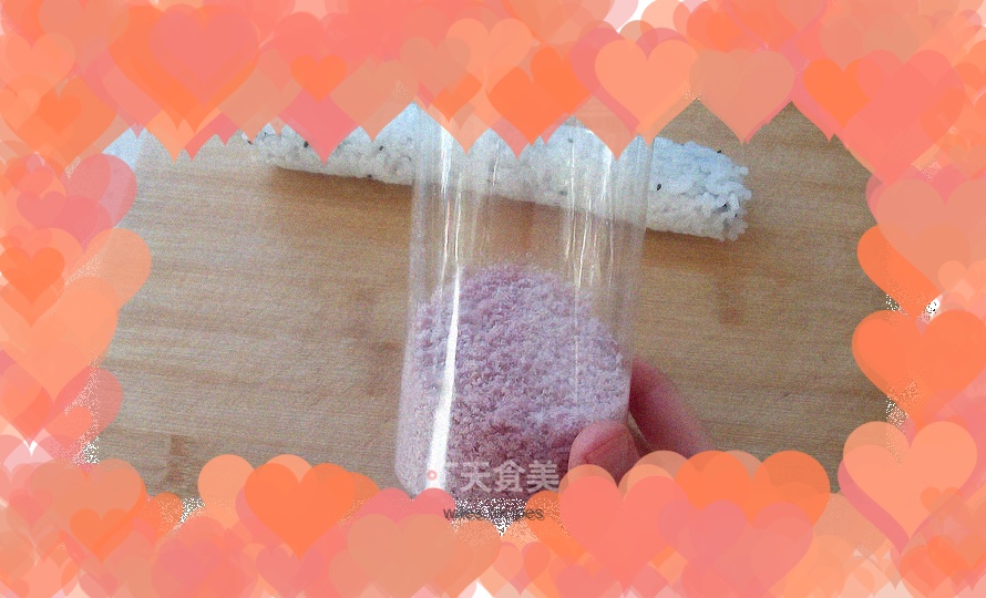 Fake cherry blossom powder