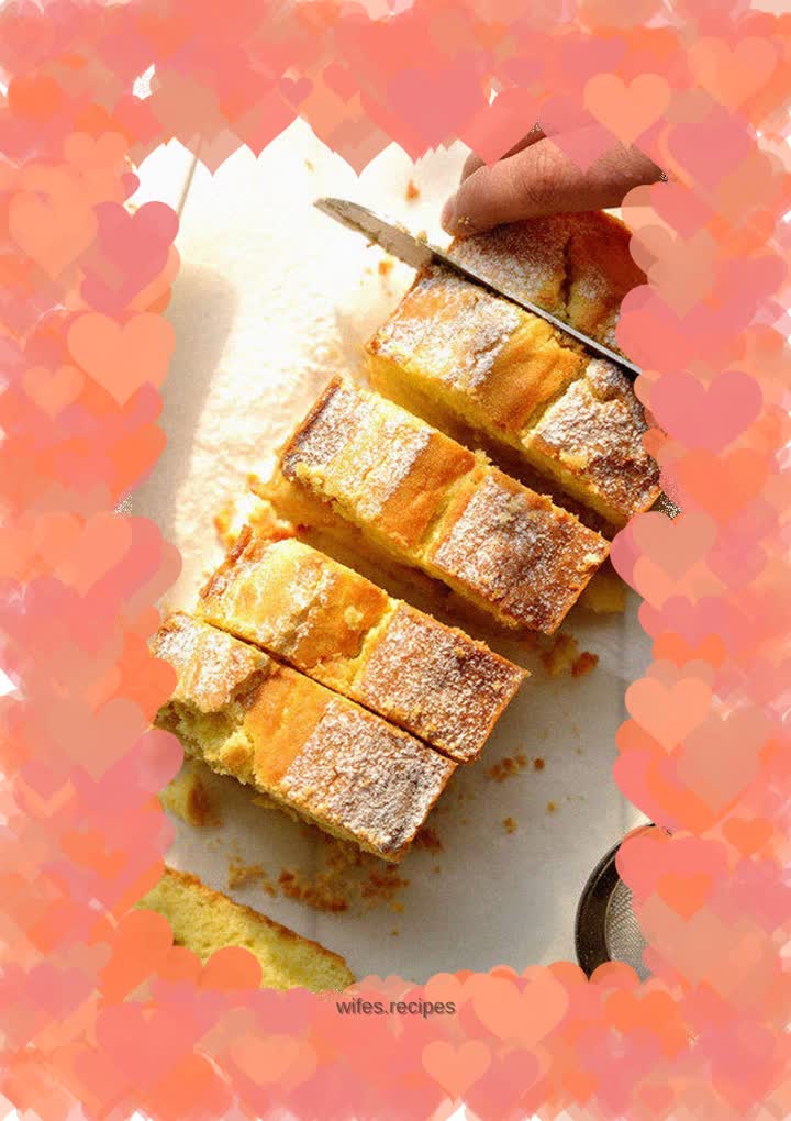 [Tomato Recipe] Candied Apple Cake - becomes more fragrant and fragrant after softening