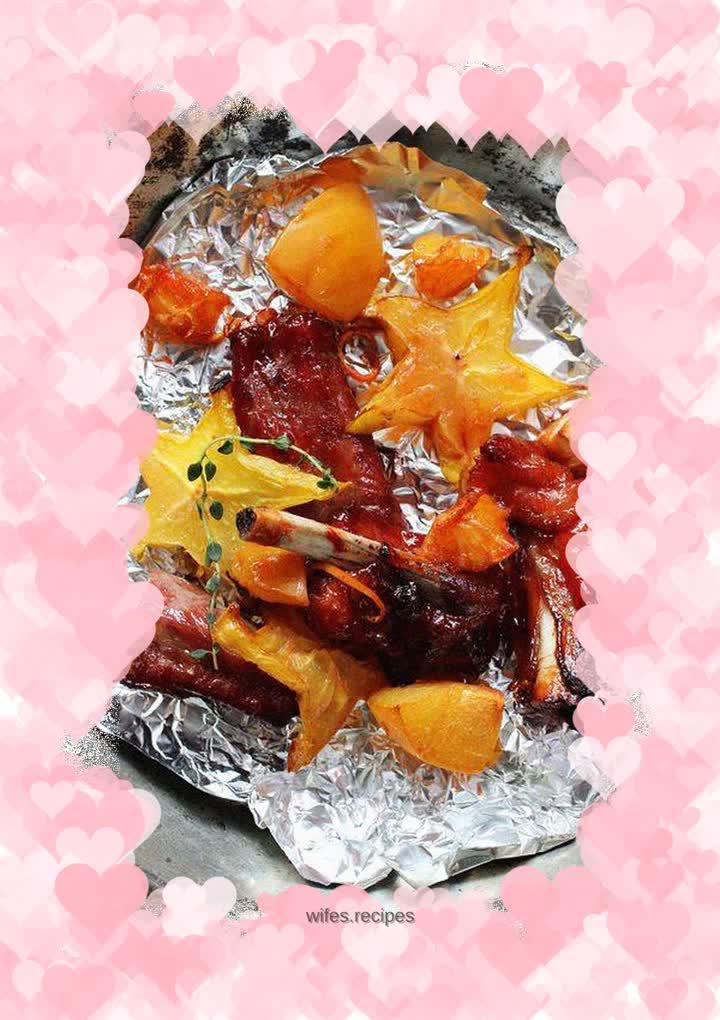 Sweet and sour --- Fruity Grilled Honey Steak