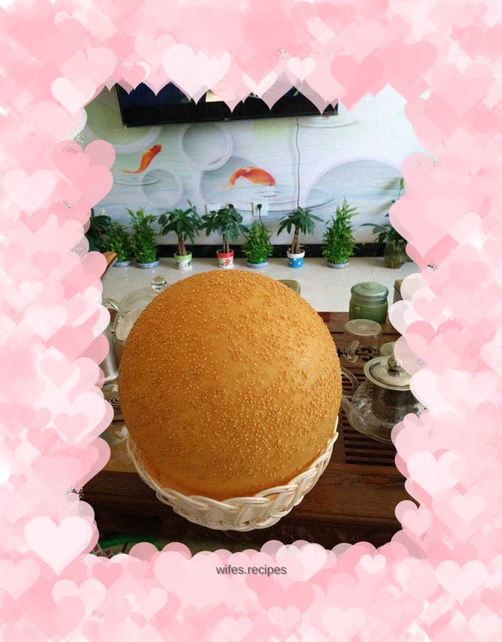 Big fried sesame balls