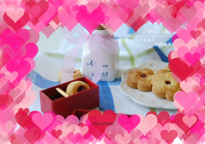 Orange Jam Shortbread