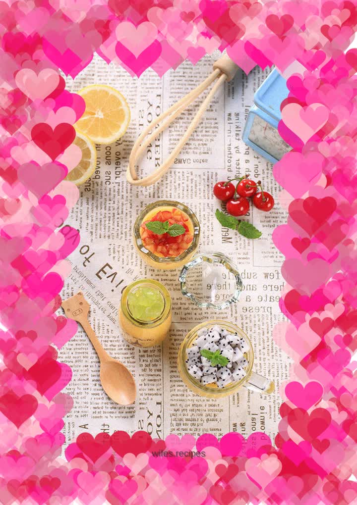 The cool thing we promised in summer—mango pudding