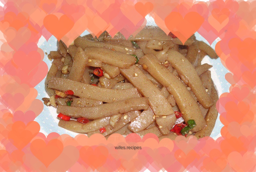 Vegetarian Fried Konjac