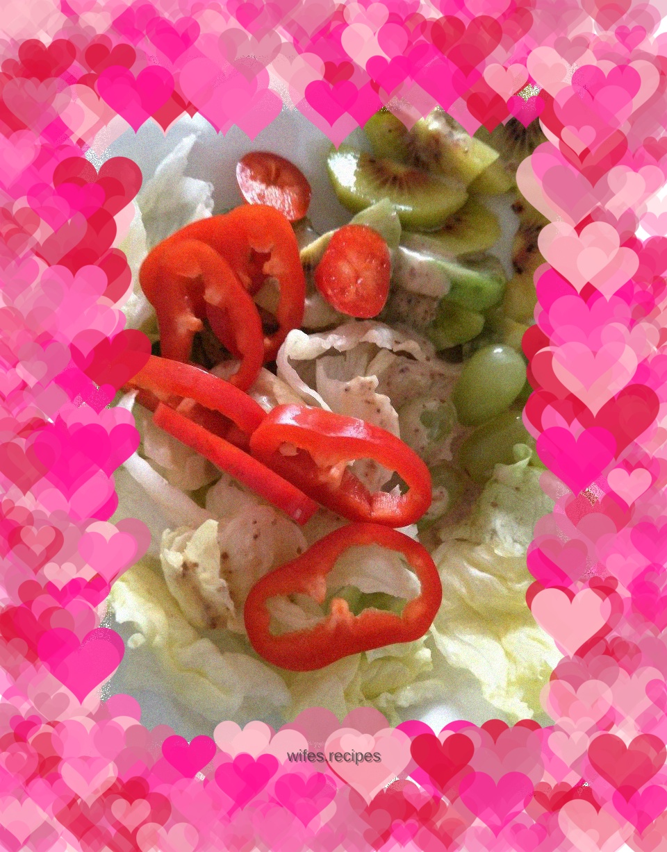 Fruit and vegetable salad