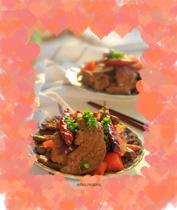 How to stir-fry liver tips to make them tender, crispy and not fishy or smelly - [Spicy Stir-fried Lamb Liver]