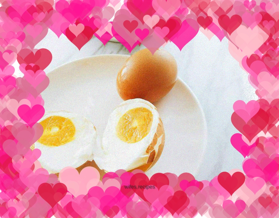 Homemade salted eggs