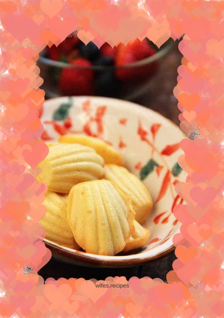 One mouthful and one mouthful---Mini Madeleine