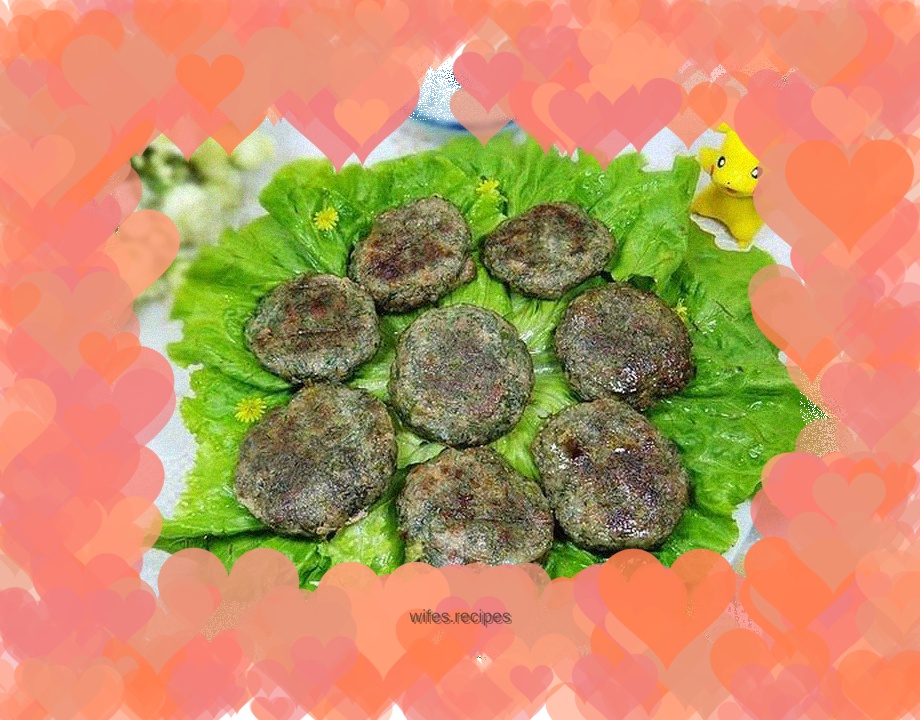 Fragrant and delicious - fennel patties