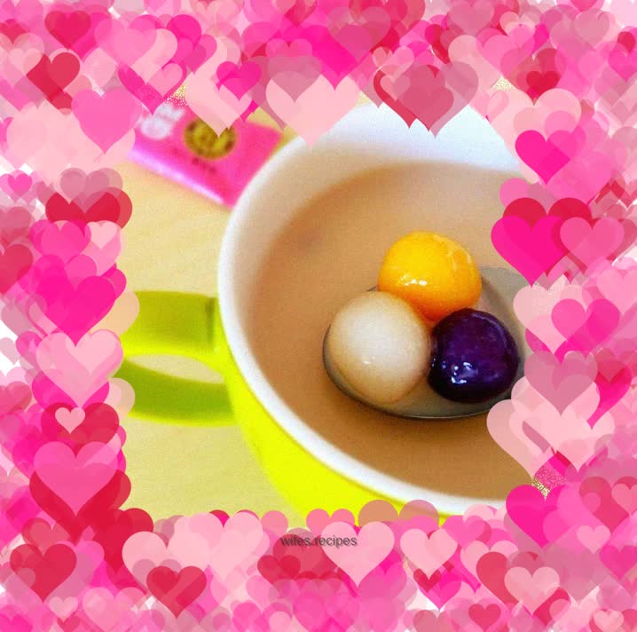 Milk tea taro balls