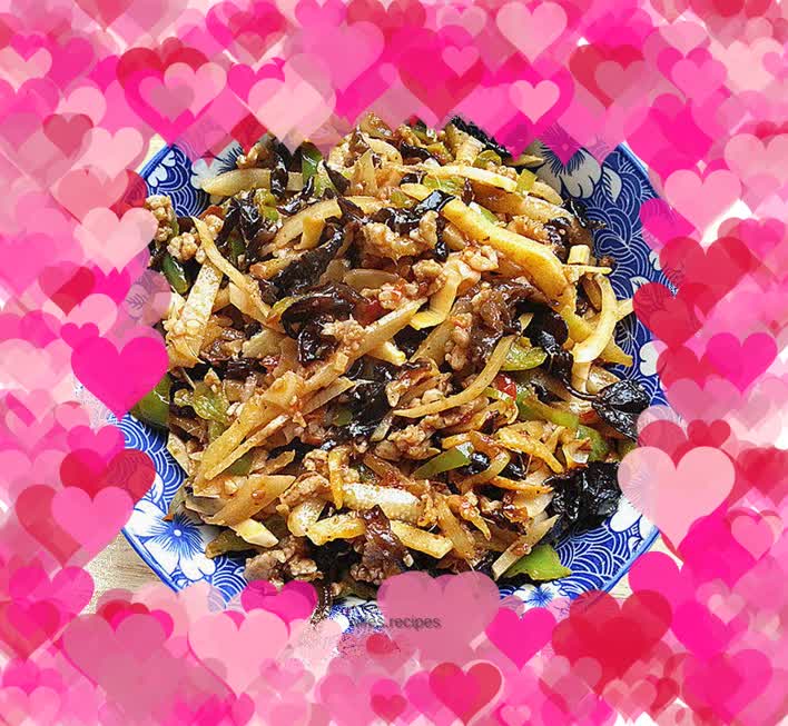 Homemade fish-flavored shredded pork (simple version)