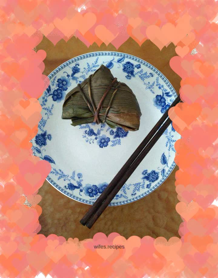 Cantonese style rice dumplings