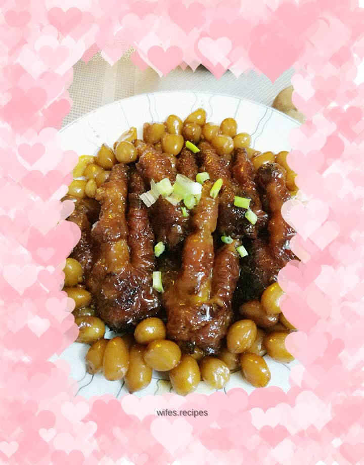 Tiger skin and chicken feet