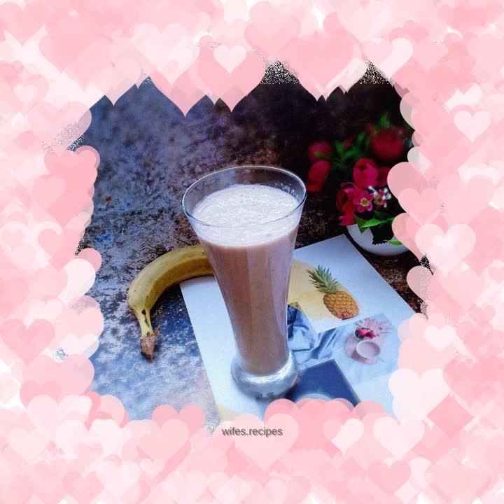 Apple Banana Milkshake