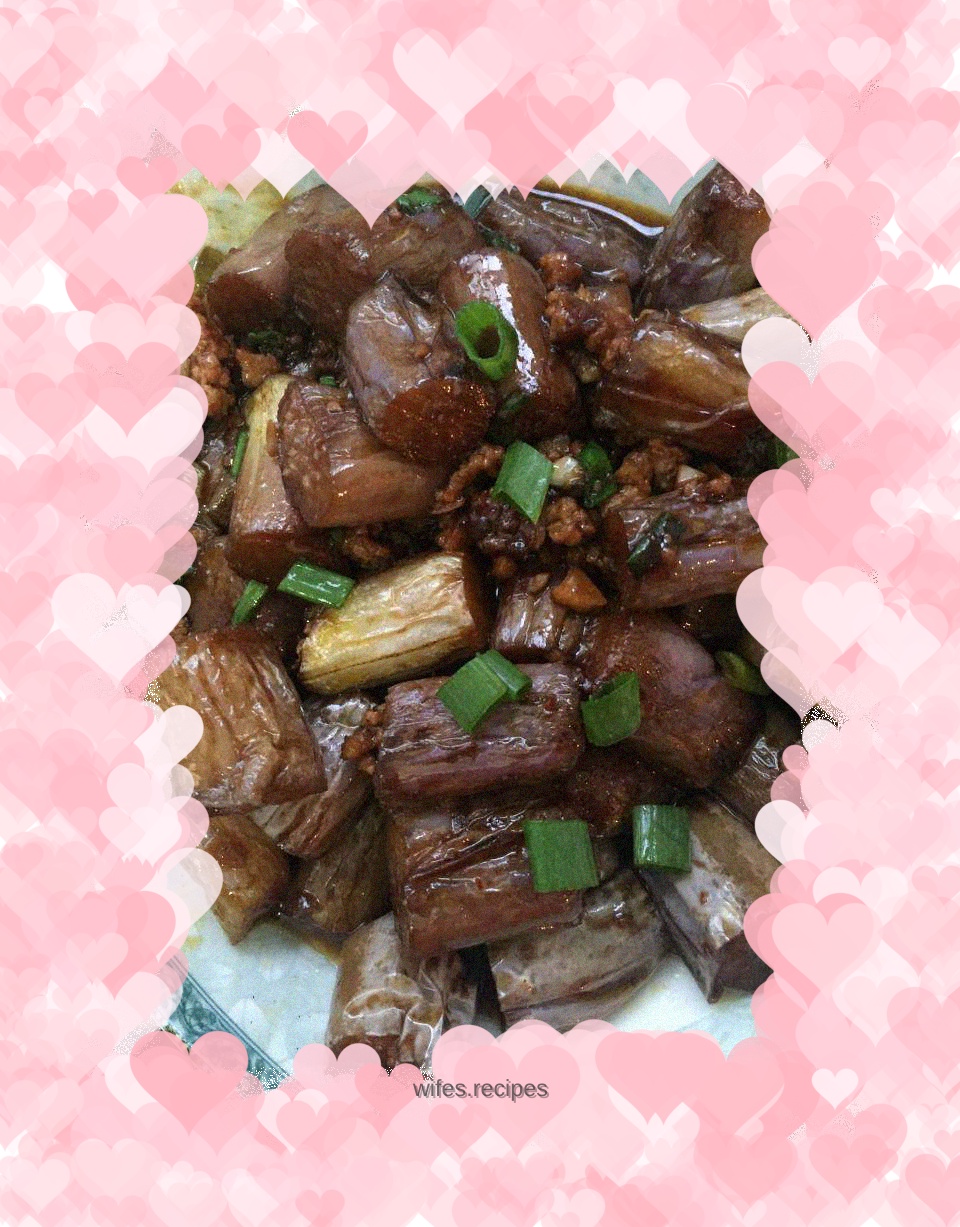 Sautéed Minced Pork and Eggplant