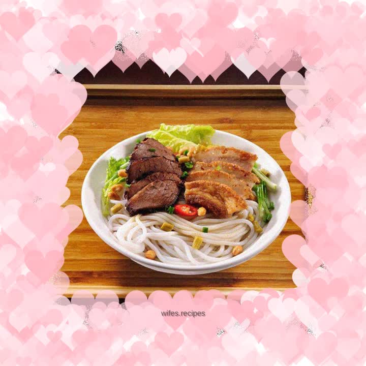 Pure and authentic, have a bowl of Guilin rice noodles