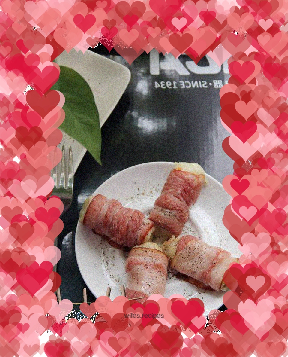 Bacon Cheese Potato Rolls