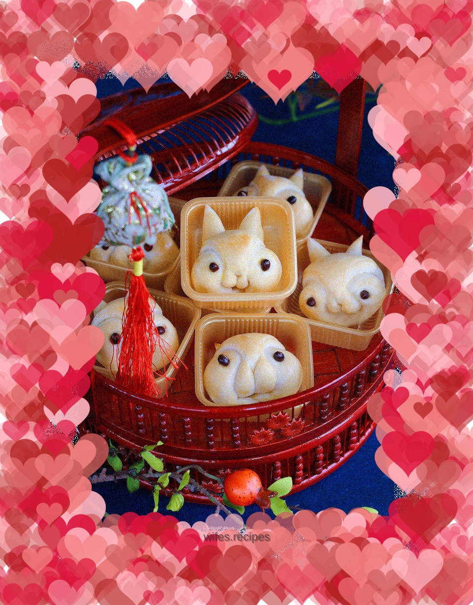 Mid-Autumn Moon Rabbit Buns