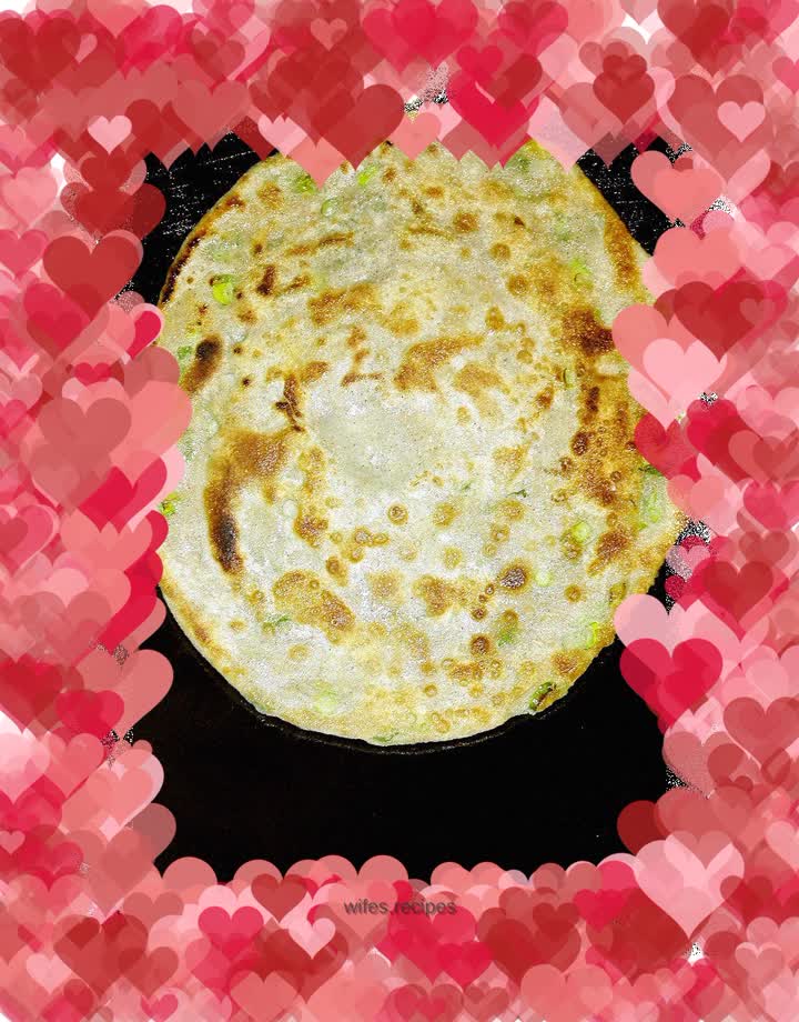 Multigrain green onion pancake